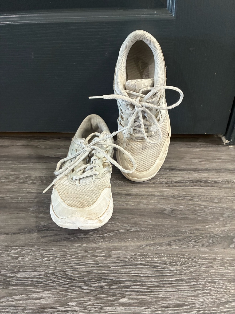 Ladies white Nikes